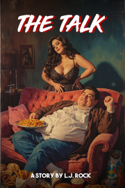 Book cover for The Talk, a weight gain story by Ljrockarts