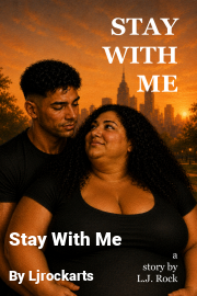 Book cover for Stay With Me, a weight gain story by Ljrockarts