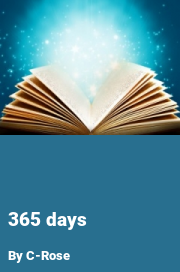 Book cover for 365 days, a weight gain story by C-Rose