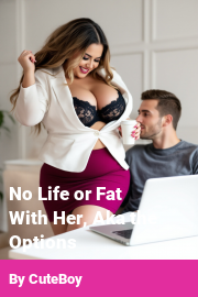 Book cover for No Life or Fat With Her, Aka the Options, a weight gain story by CuteBoy