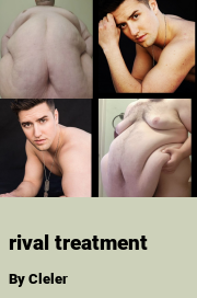 Book cover for Rival treatment, a weight gain story by Cleler