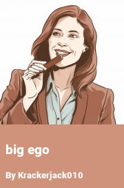 Book cover for Big Ego, a weight gain story by Krackerjack010