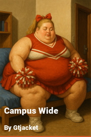 Book cover for Campus Wide, a weight gain story by Gtjacket