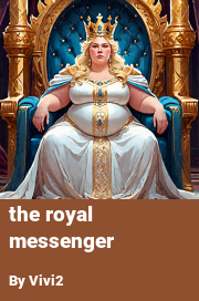 Book cover for The Royal Messenger, a weight gain story by Vivi2
