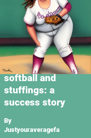 Book cover for Softball and Stuffings: a Success Story, a weight gain story by Justyouraveragefa