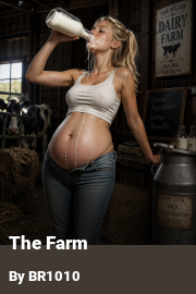 Book cover for The Farm, a weight gain story by BR1010