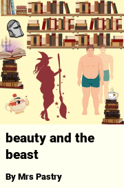Book cover for Beauty and the beast, a weight gain story by Mrs Pastry