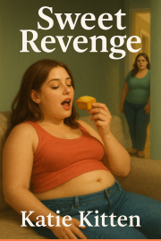 Book cover for Sweet Revenge, a weight gain story by Katiekitten21