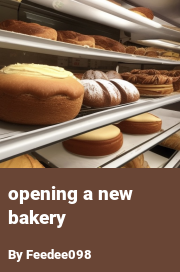 Book cover for Opening a new bakery, a weight gain story by Feedee098