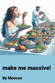 Book cover for Make Me Massive!, a weight gain story by Moocao