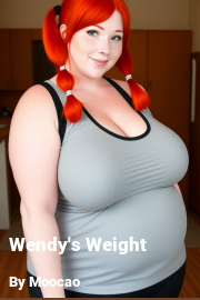 Book cover for Wendy's Weight, a weight gain story by Moocao