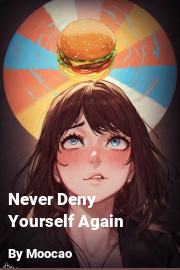 Book cover for Never Deny Yourself Again, a weight gain story by Moocao
