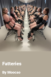 Book cover for Fatteries, a weight gain story by Moocao