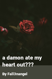 Book cover for A damon ate my heart out???, a weight gain story by Fall3nangel