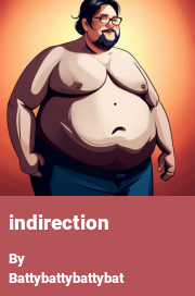 Book cover for Indirection, a weight gain story by Battybattybattybat