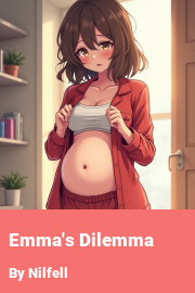 Book cover for Emma's Dilemma, a weight gain story by Nilfell