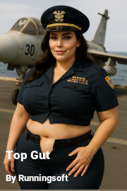 Book cover for Top Gut, a weight gain story by Runningsoft