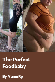 Book cover for The Perfect Foodbaby, a weight gain story by VanniRp