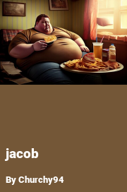 Book cover for Jacob, a weight gain story by Churchy94