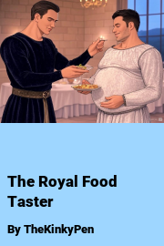 Book cover for The Royal Food Taster, a weight gain story by TheKinkyPen