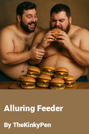 Book cover for Alluring Feeder, a weight gain story by TheKinkyPen