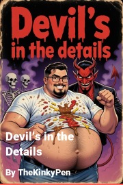 Book cover for Devil’s in the Details, a weight gain story by TheKinkyPen