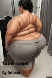 Book cover for Food Court, a weight gain story by Britisci