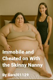 Book cover for Immobile and Cheated on With the Skinny Nanny, a weight gain story by Garsl01129
