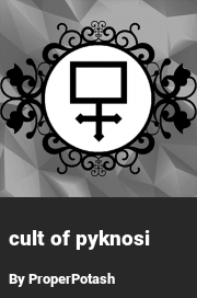 Book cover for Cult of pyknosi, a weight gain story by ProperPotash