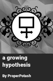 Book cover for A growing hypothesis, a weight gain story by ProperPotash
