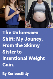 Book cover for The Unforeseen Shift: My Jouney, From the Skinny Sister to Intentional Weight Gain., a weight gain story by KuriousKitty