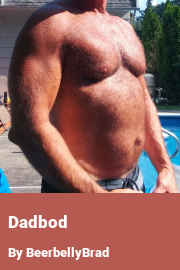 Book cover for Dadbod, a weight gain story by BeerbellyBrad