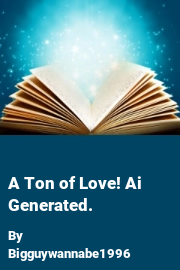 Book cover for A Ton of Love! Ai Generated., a weight gain story by Bigguywannabe1996