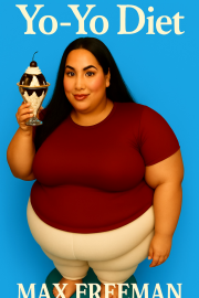 Book cover for Yo-yo Diet, a weight gain story by Max Freeman