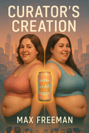 Book cover for Curator's Creation, a weight gain story by Max Freeman