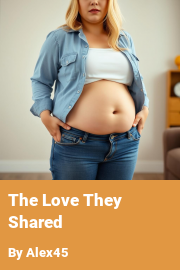 Book cover for The Love They Shared, a weight gain story by Alex45