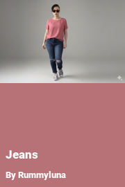 Book cover for Jeans, a weight gain story by Rummyluna