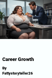 Book cover for Career Growth, a weight gain story by Fattystoryteller26