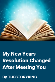 Book cover for My New Years Resolution Changed After Meeting You, a weight gain story by THESTORYKING