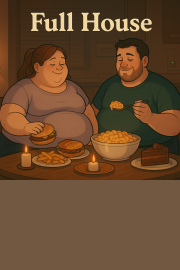 Book cover for Full House, a weight gain story by Fatreal