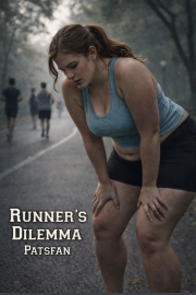 Book cover for Runner’s Dilemma, a weight gain story by Patsfan
