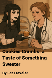 Book cover for Cookies Crumbs: a Taste of Something Sweeter, a weight gain story by Fat Traveler
