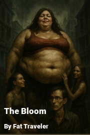 Book cover for The Bloom, a weight gain story by Fat Traveler