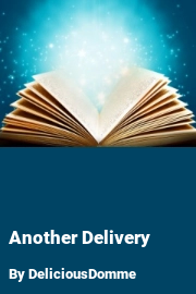 Book cover for Another Delivery, a weight gain story by DeliciousDomme
