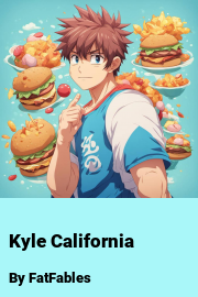 Book cover for Kyle California, a weight gain story by FatFables