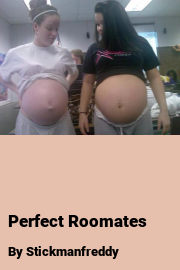 Book cover for Perfect Roomates, a weight gain story by Stickmanfreddy