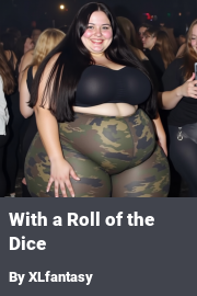 Book cover for With a Roll of the Dice, a weight gain story by XLfantasy