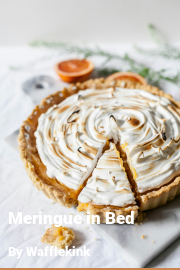 Book cover for Meringue in Bed, a weight gain story by Wafflekink