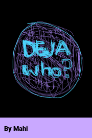 Book cover for Deja Who?, a weight gain story by Mahi