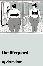 Book cover for The Lifeguard, a weight gain story by AhemAhem